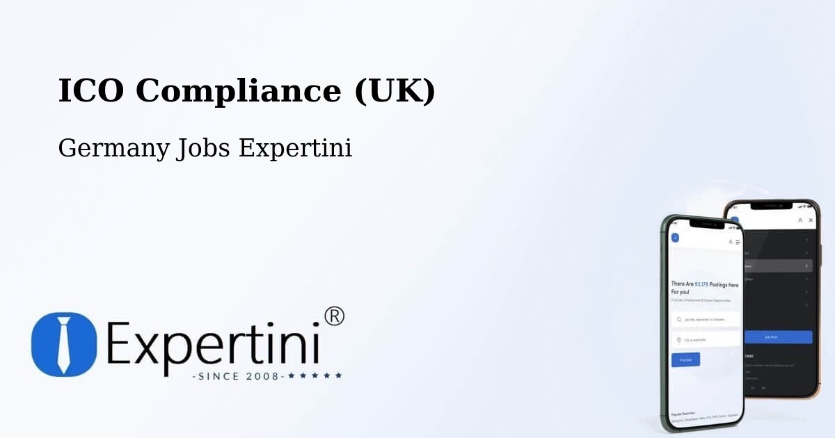 UK Data Protection & ICO Compliance – Sörup - Germany Jobs Expertini