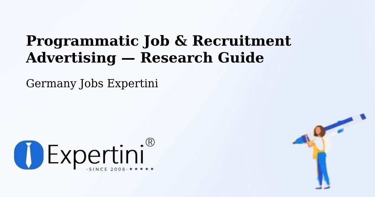 Programmatic Job & Recruitment Advertising — Research Guide – Sörup