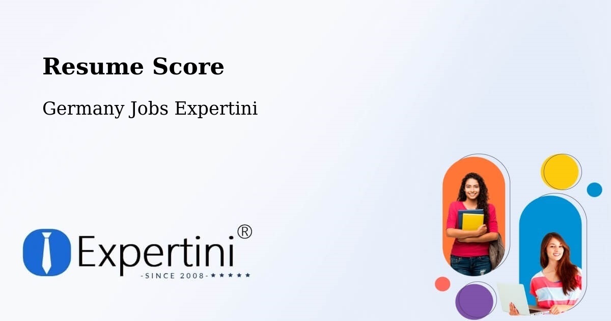 Resume Score & Job Description Match Tool – Sörup - Germany Jobs Expertini